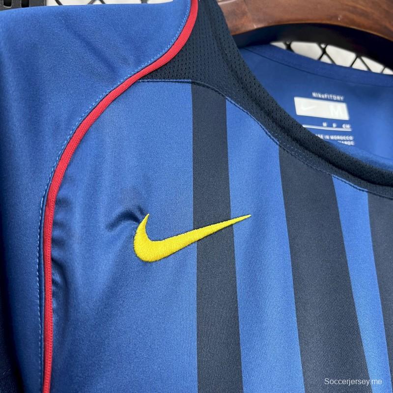 قميص ريترو 04/05 برشلونة ريترو اوايي 04/05