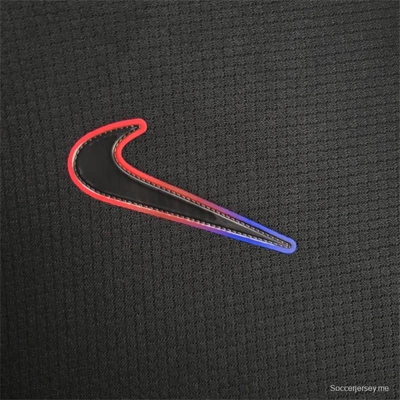 2024/25 2024 قميص برشلونة Away أسود بمناسبة مرور 125 عاماً على تأسيسه