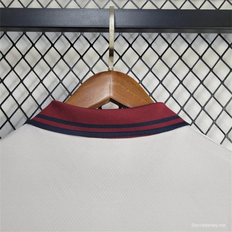 قميص أستون فيلا الثالث الأبيض ريترو 94/95 أستون فيلا الثالث