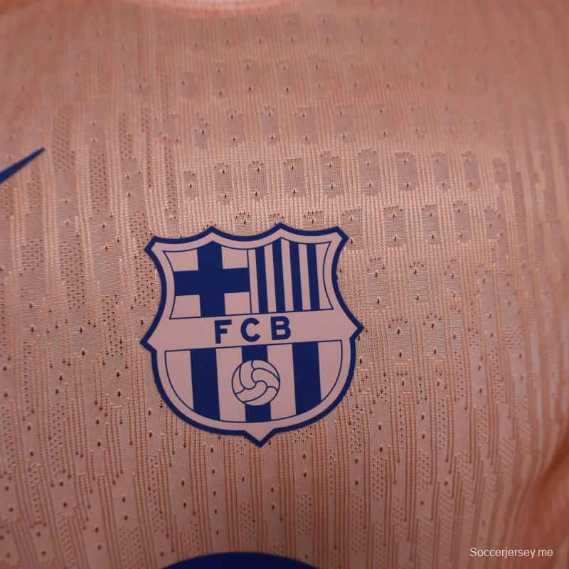 إصدار اللاعب 24/25 القميص الخاص 125Th الخاص ببرشلونة 125Th الخاص ببرشلونة