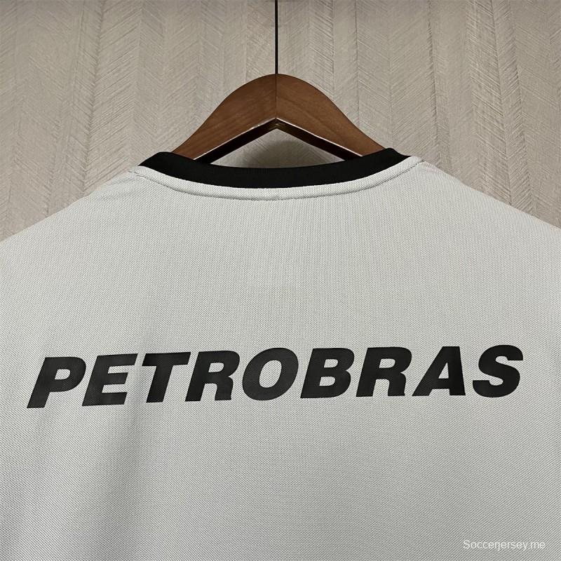 02/03 قميص ريترو فلامنجو حارس مرمى فلامنجو رمادي بأكمام طويلة رمادي