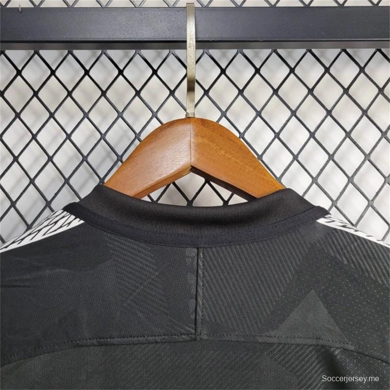 17/18 قميص ريترو باريس سان جيرمان 2 أسود 2 ذهاباً وإياباً