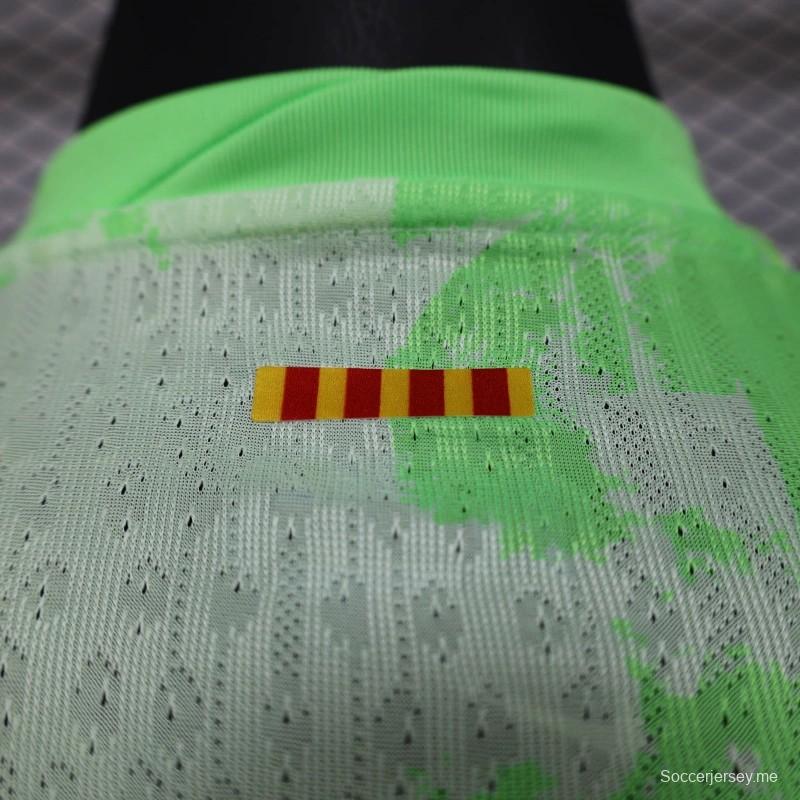 25/26 قميص بأكمام طويلة الأكمام بمناسبة الذكرى 125 لتأسيس برشلونة الثالث