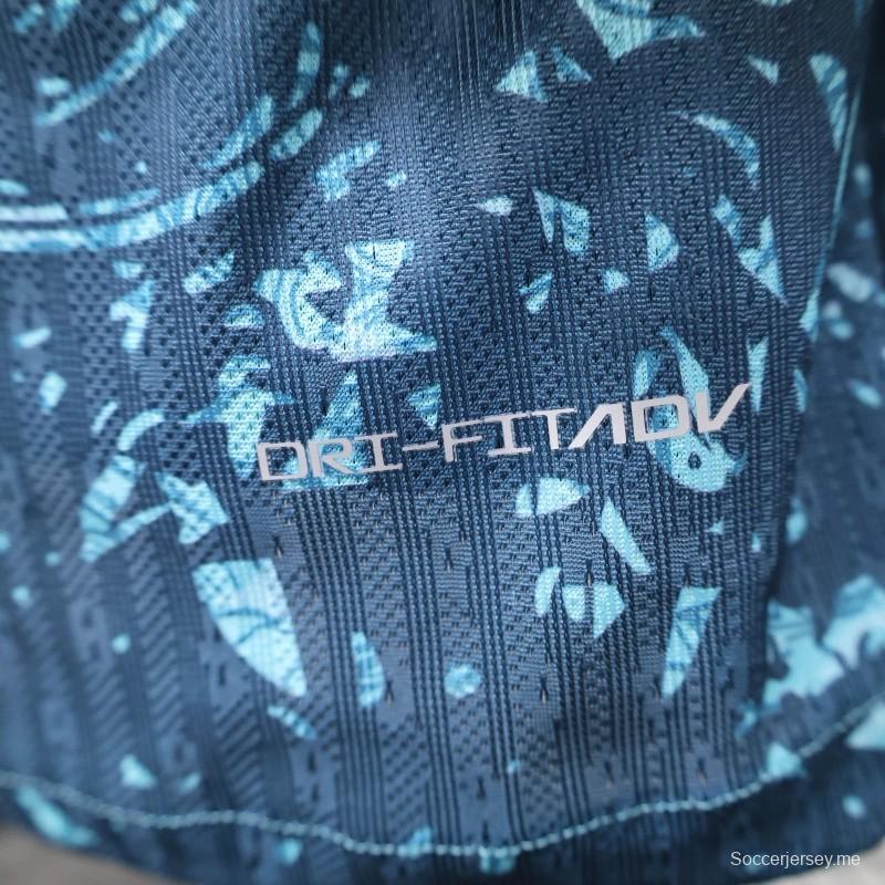 إصدار 25/26 قميص برشلونة النسخة الخاصة من برشلونة بلو دراجون الإصدار الخاص