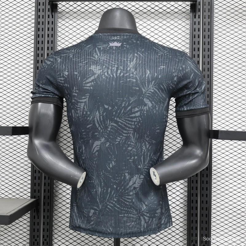 25/26 نسخة اللاعب البرازيل النسخة التذكارية للبرازيل قميص أسود اللون أسود اللون