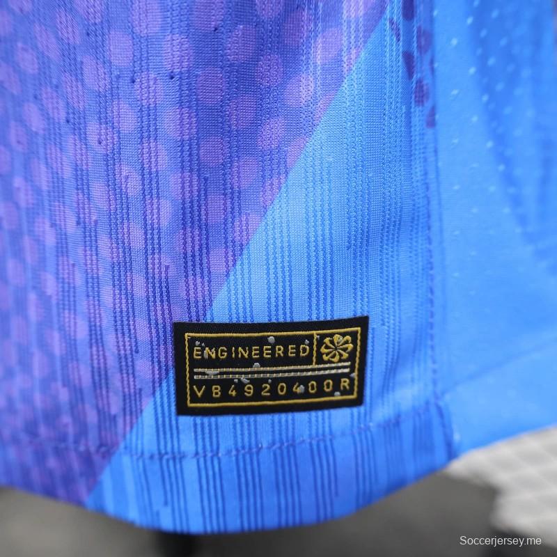 نسخة 25/26 قميص أزرق برازيلي إصدار 25/26