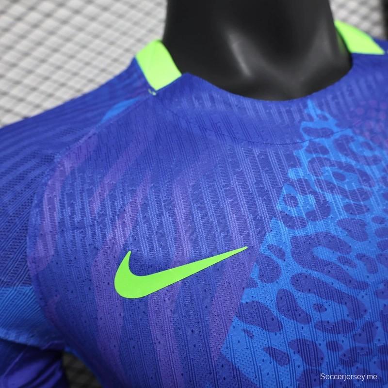 نسخة 25/26 قميص أزرق برازيلي إصدار 25/26