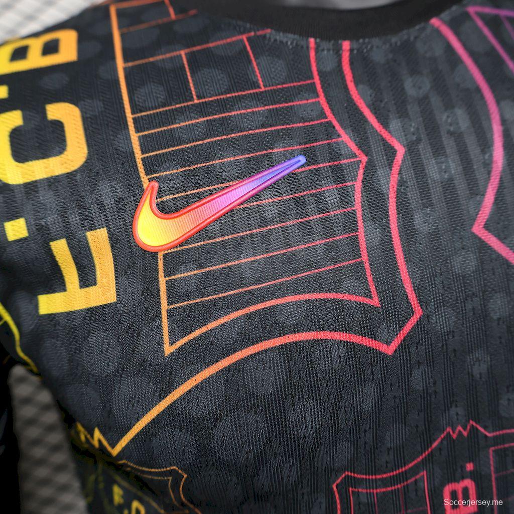 2025/26 نسخة اللاعب 2025/26 قميص الإصدار الخاص ببرشلونة