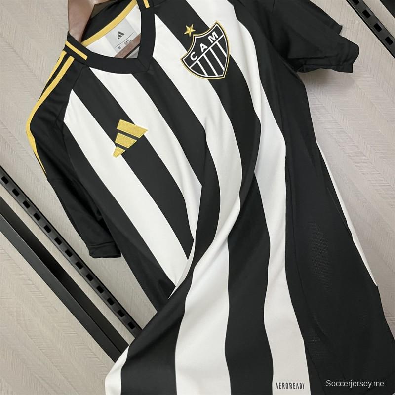 25/26 قميص فريق أتلتيكو مينيرو على أرضه S-XXXXL