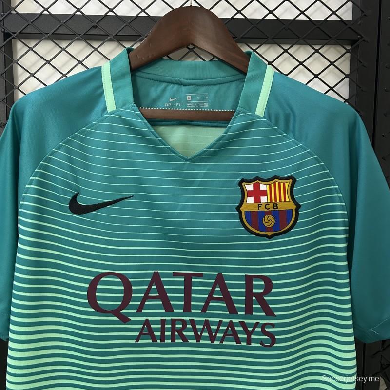 القميص الثالث لبرشلونة 16/17 ريترو برشلونة 16/17
