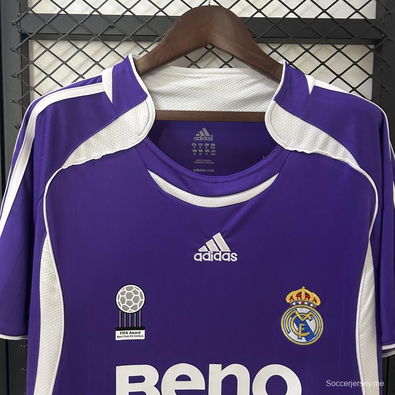 06/07 قميص ريال مدريد القديم 06/07 قميص ريال مدريد الثالث