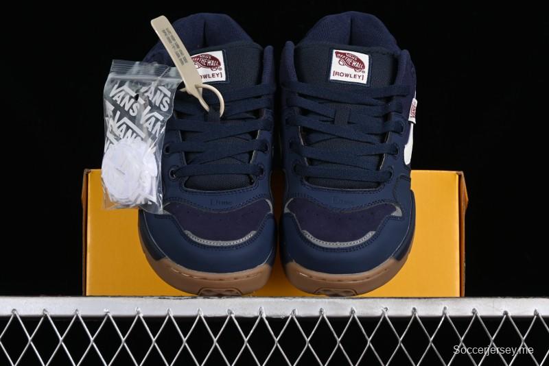 Vans Rowley XLT Series Cushioned耐磨 Retro Skate Shoes - VN000CMWNVY