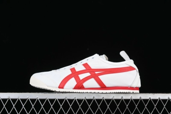 OnitsukaTiger Mexico 66 Low-Top Canvas Casual Running Shoes - D3K0Q-0023