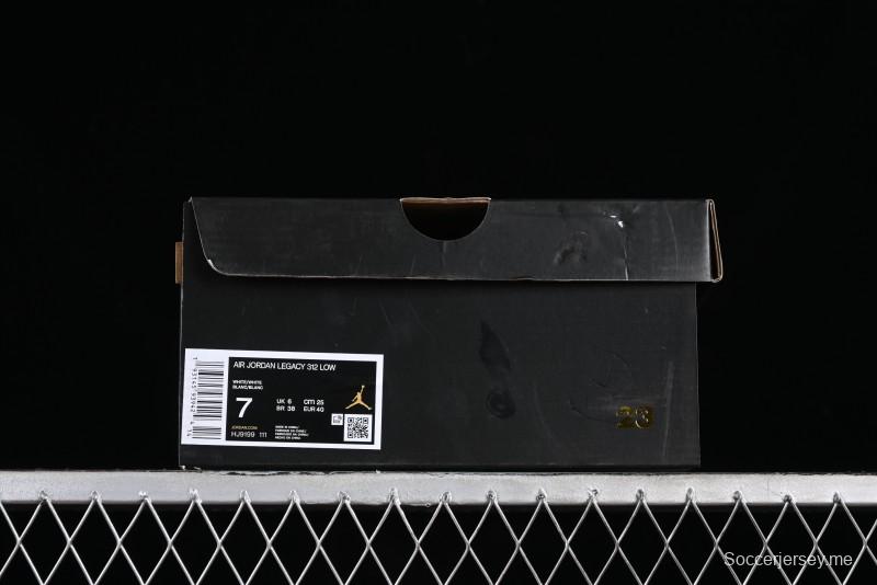 Nike Air Jordan Legacy 312 Low Basketball Shoes with Velcro Strap - HJ9199-111