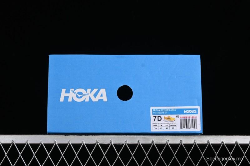 Hoka One One Challenger ATR 7 Low Trail Running Shoes with Enhanced Cushioning and Breathable Mesh - 1134497 PFGY