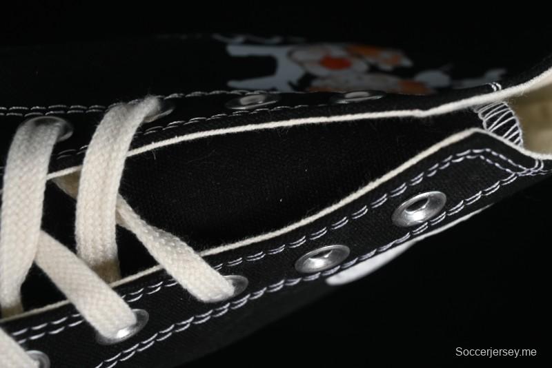 Converse x Honda Limited Edition Pop Mart Collaboration High Top Canvas Sneakers - 162050C