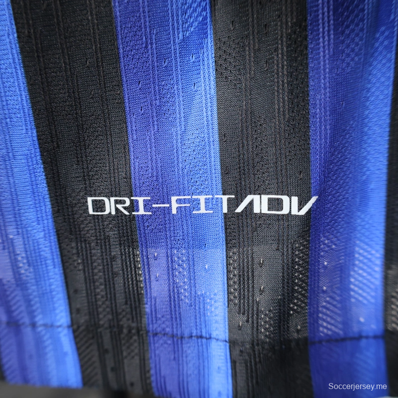 25/26 نسخة اللاعب 25/26 نسخة لاعب انتر ميلان الإيطالي ذات الأكمام الطويلة