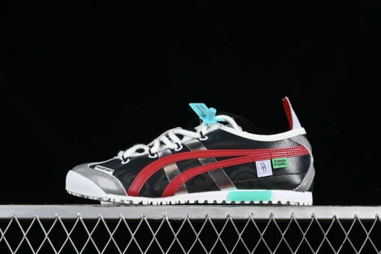 Onitsuka Tiger Mexico 66 Low-Top Lace-Up Casual Running Shoes - D507L-0152