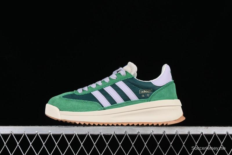 Adidas Originals SL 72 Retro Running Shoes with Ecotex Tongue and EVA Midsole - IH7993