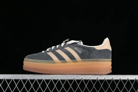 Adidas Originals Gazelle Bold IE0428 Low-Top Sneakers with Thick Sole for Casual Wear - IE0428