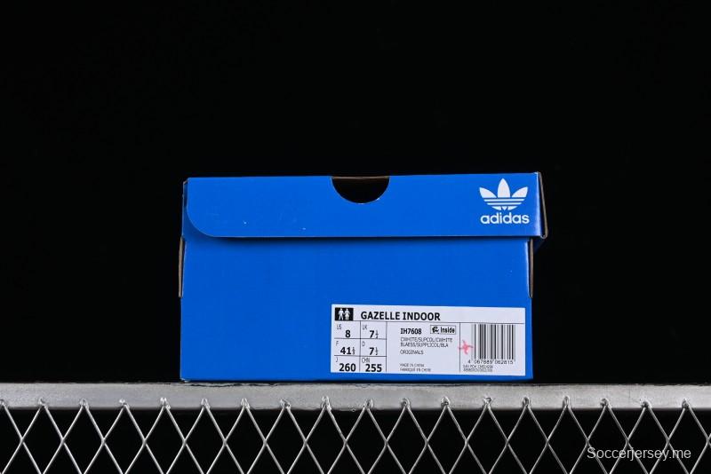 Adidas Originals Gazelle Indoor IH7608 Retro Casual Non-Slip Low-Top Sneakers - IH7608