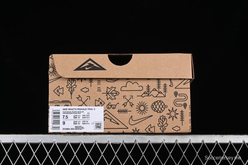 Nike Pegasus Trail 5 Off-Road Series Lightweight Comfortable Durable Low-Top Running Shoes - DV3864-003