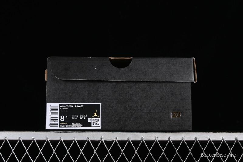 Nike Air Jordan 1 Low "Quai 54" Casual Sneakers in White Black Blue - HQ0764-001