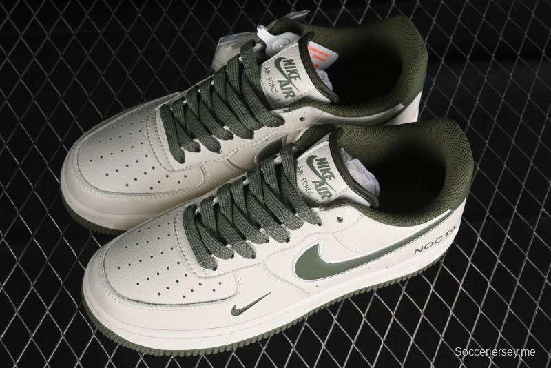 Nike Nocta x Nike Air Force 1 '07 Low Casual Sneakers in Beige Green - NO0224-027