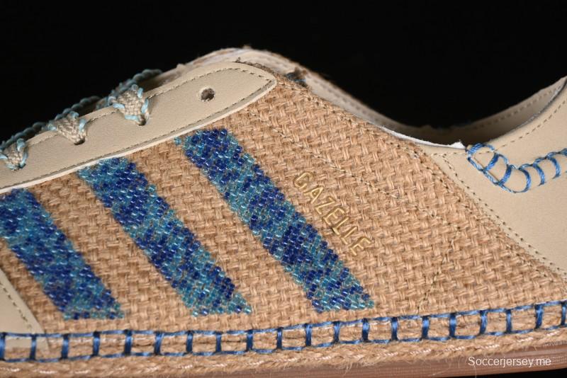 Adidas CLOT x Adidas Originals Gazelle IH3641 Retro Casual Anti-Slip Wear-Resistant Low-Top Sneakers - IH3641