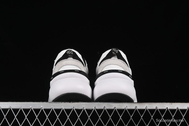 New Balance 3447 Series Retro Casual Running Shoes with Textile and Leather Upper - U3447LC