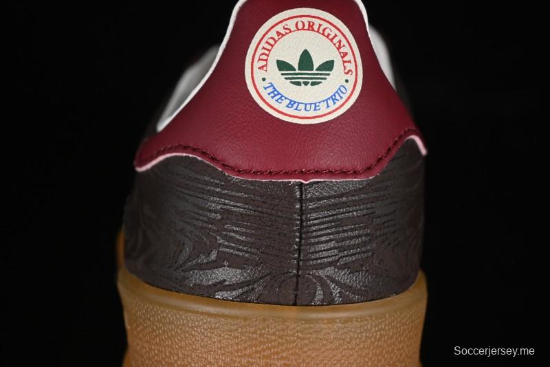 Adidas Originals Gazelle Indoor Retro Casual Anti-Slip Wear-Resistant Low-Top Sneakers - JP5671