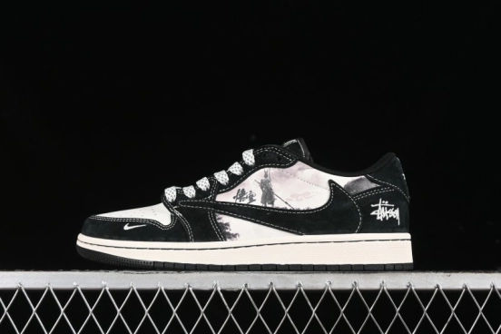 Nike Travis Scott x Fragment Design x Air Jordan 1 Low OG SP AJ1 - XZ3368-555