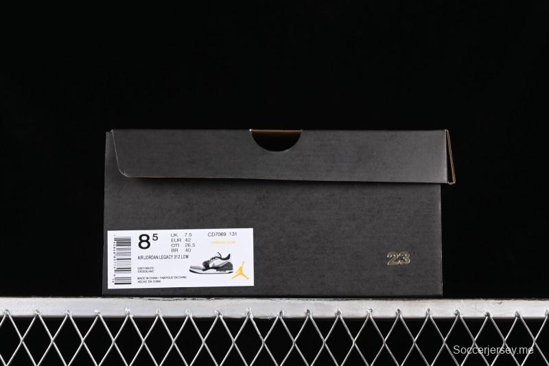 Nike Air Jordan Legacy AJ312 Low Top Sneakers with Triple Strap Design - CD7069-131