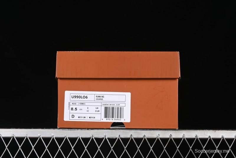 New Balance 990 Series Premium Retro Running Shoes with Carbon Fiber Midsole - U990LO6