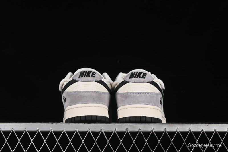 Nike SB Dunk Low Stussy Anniversary Edition Customized Low-Top Casual Skate Shoes - SJ2068-293