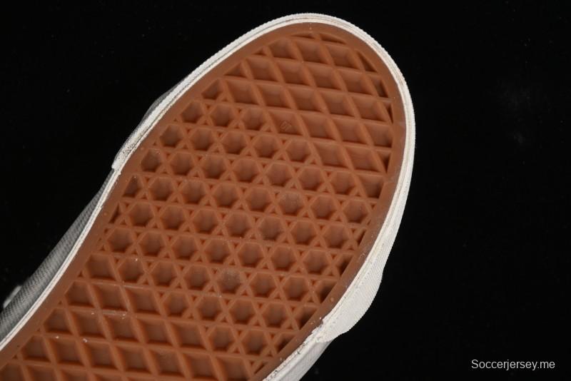 Vans Notre Premium Sk8-Hi High-Top Skate Shoes with Upgraded Suede and Linen Materials - VN000CR0BWQ