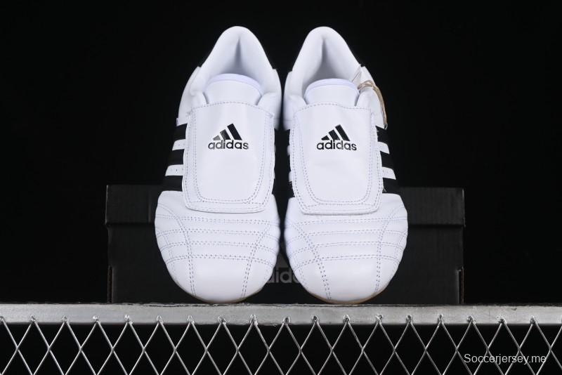 Adidas Originals Taekwondo Low-Top Training Shoes with Full-Grain Leather Wrap Comfortable Anti-Slip Durable - JQ4774