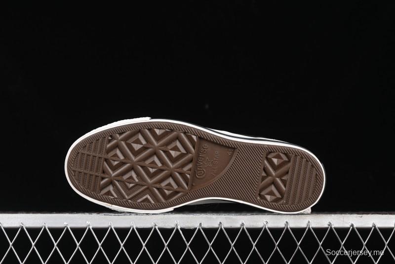 Converse One Star J Vtg Suede Low-Top Casual Sneakers in Retro Black and White - M.C3