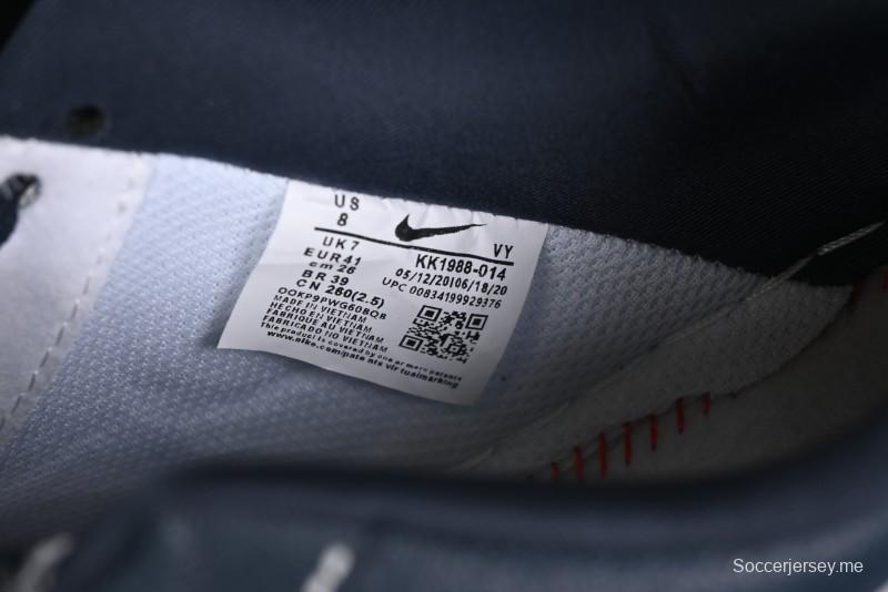 Nike Air Force 1 '07 Low The North Face x CDG Dark Blue Casual Sneakers - KK1988-014