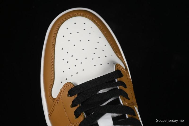 Nike Air Jordan 1 Low OG AJ1 Black Brown Low-Top Lifestyle Basketball Shoes - CZ0790-107