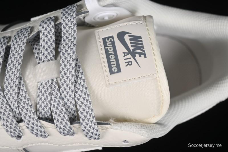 Nike Air Force 1 '07 Low Supreme The North Face Collaboration - Beige Grey Low-Top Casual Sneakers - XZ1996-710