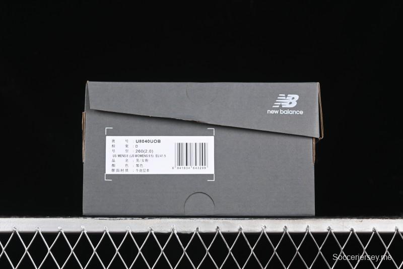 New Balance 8040 Series Navy Cushioning Slip-Resistant Breathable Low-Top Casual Shoes - U8040UOB