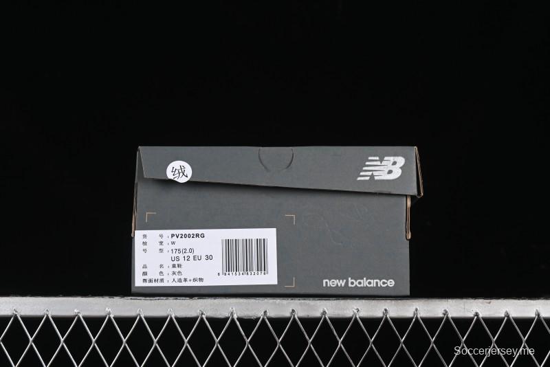 New Balance 2002R Series Kids' Hook & Loop Warm Lined Shoes - PV2002RG