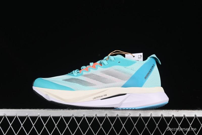 Adidas Adizero Boston 12 M Running Shoes with Lightstrike Pro and ENERGYROD for Enhanced Performance - ID6901