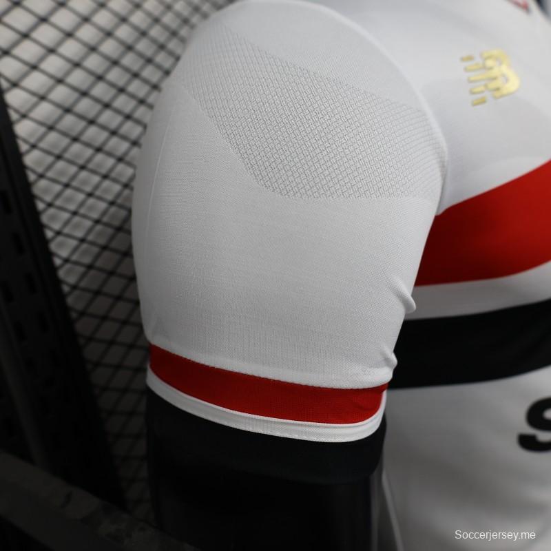 إصدار اللاعب 25/26 قميص فريق ساو باولو ساو باولو المحلي