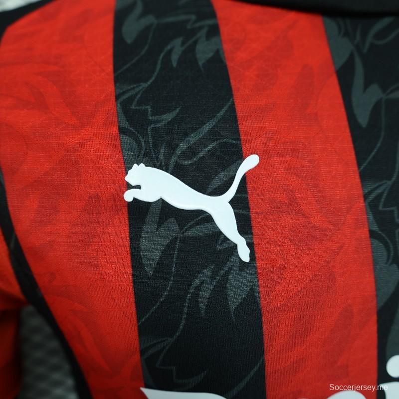 إصدار اللاعب 25/26 قميص فريق ميلان 25/26 على أرضه