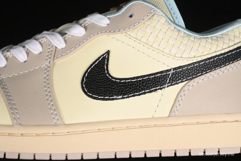 Nike Air Jordan 1 Low Retro Basketball Shoes with Classic Design - HQ3440-101