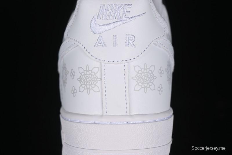 Nike Air Force 1 '07 Low Black Silk Chinese Style Casual Sneakers - ZH0316-036