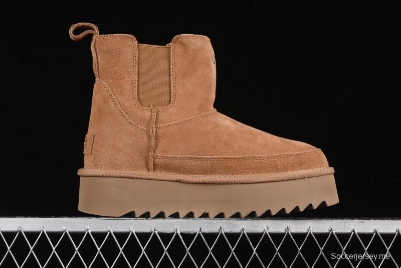 UGG Mini Bailey Button II Chelsea Boots with Chunky Platform - 1158051