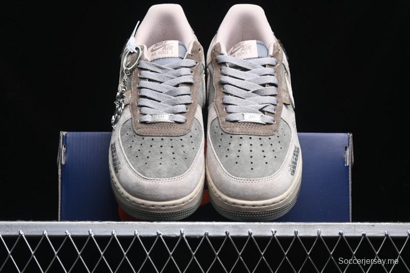 Nike Air Force 1 Low "Green Dragon Crescent Blade" Casual Sneakers - CD1212-555